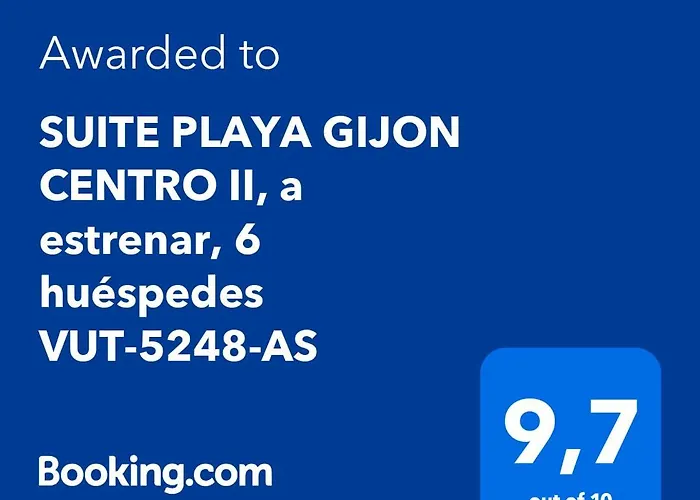 Apartman Playa Centro Ii, A Estrenar, 4 Huespedes Vut-5248-as Gijón